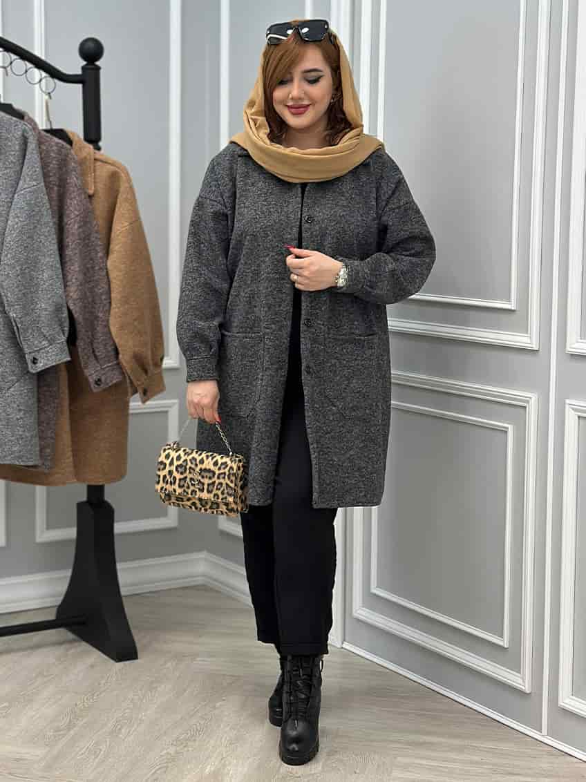 تصویر 1 از قیمت خرید پالتو فوتر عمده به صرفه و ارزان